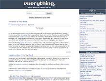 Tablet Screenshot of everything2.org